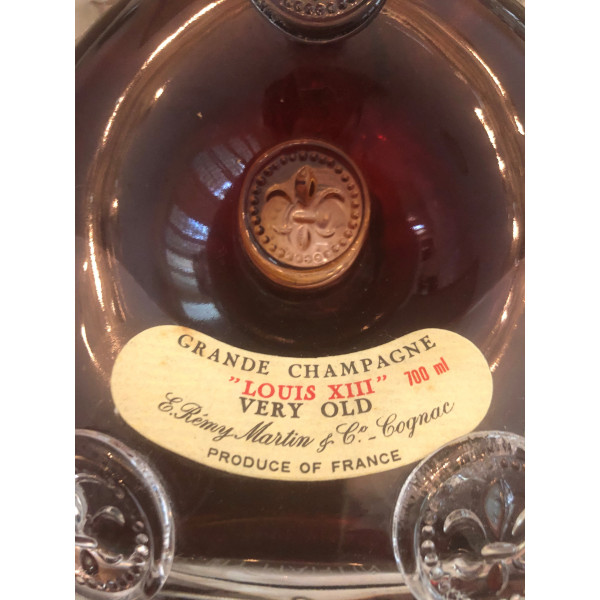 Remy Martin Cognac Remy Martin Cognac Louis XIII Grande Champagne Baccarat 1980s.1