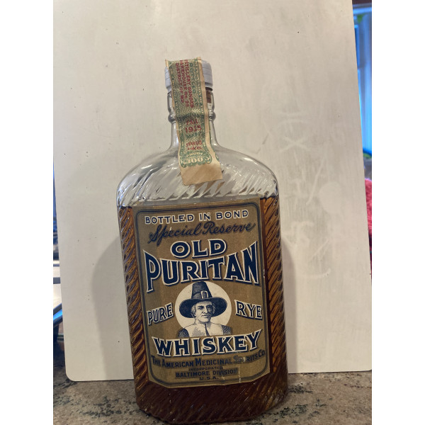 Old Puritan Pure Rye Whiskey.1