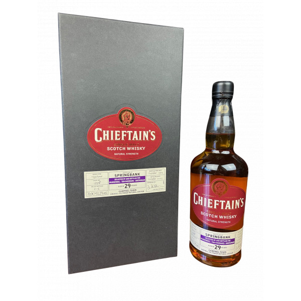 Springbank Whisky 29 Years Chieftain's Cask 1778.1