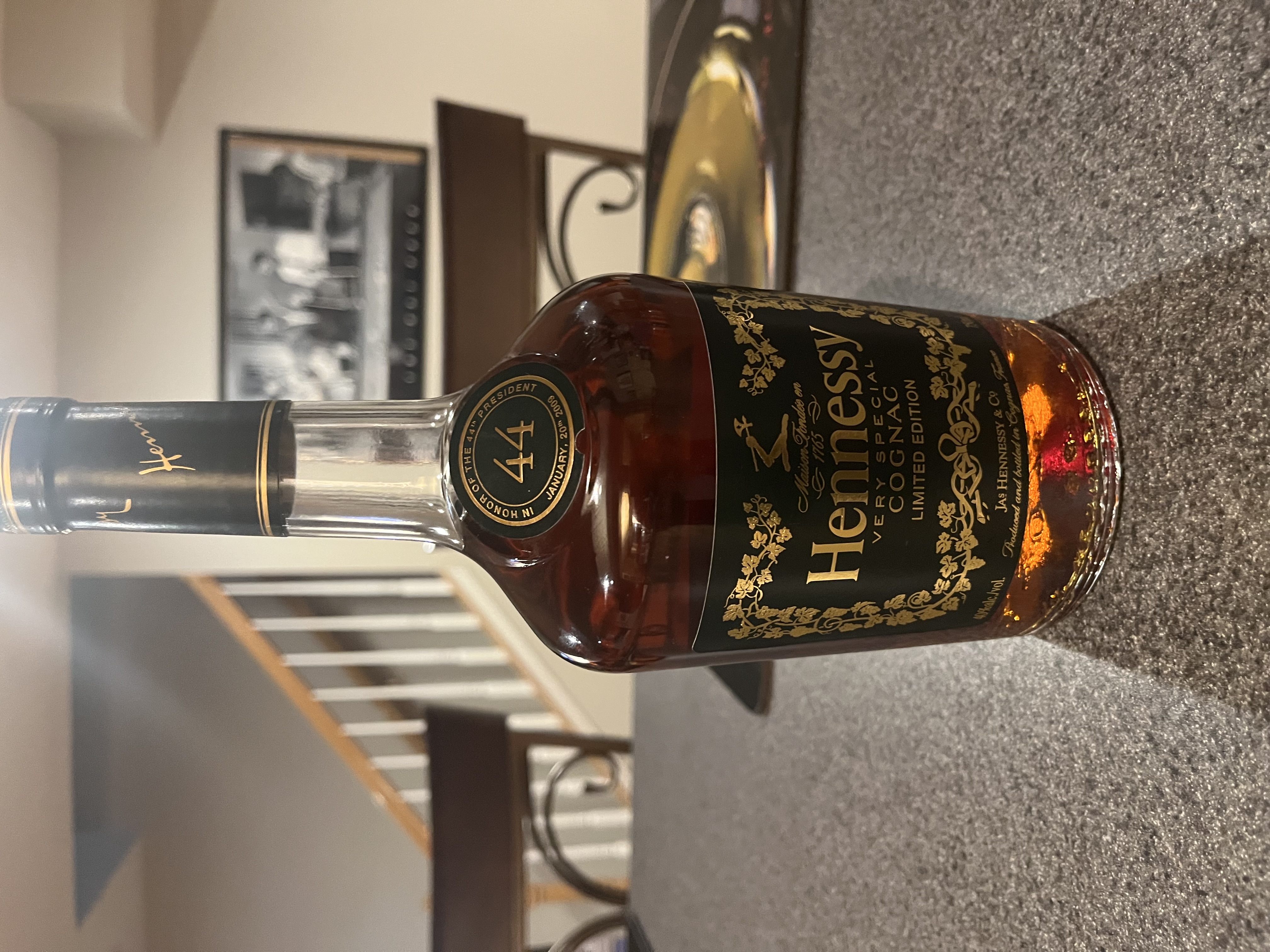 Hennessy Cognac Hennessy, Special edition 44th President.1