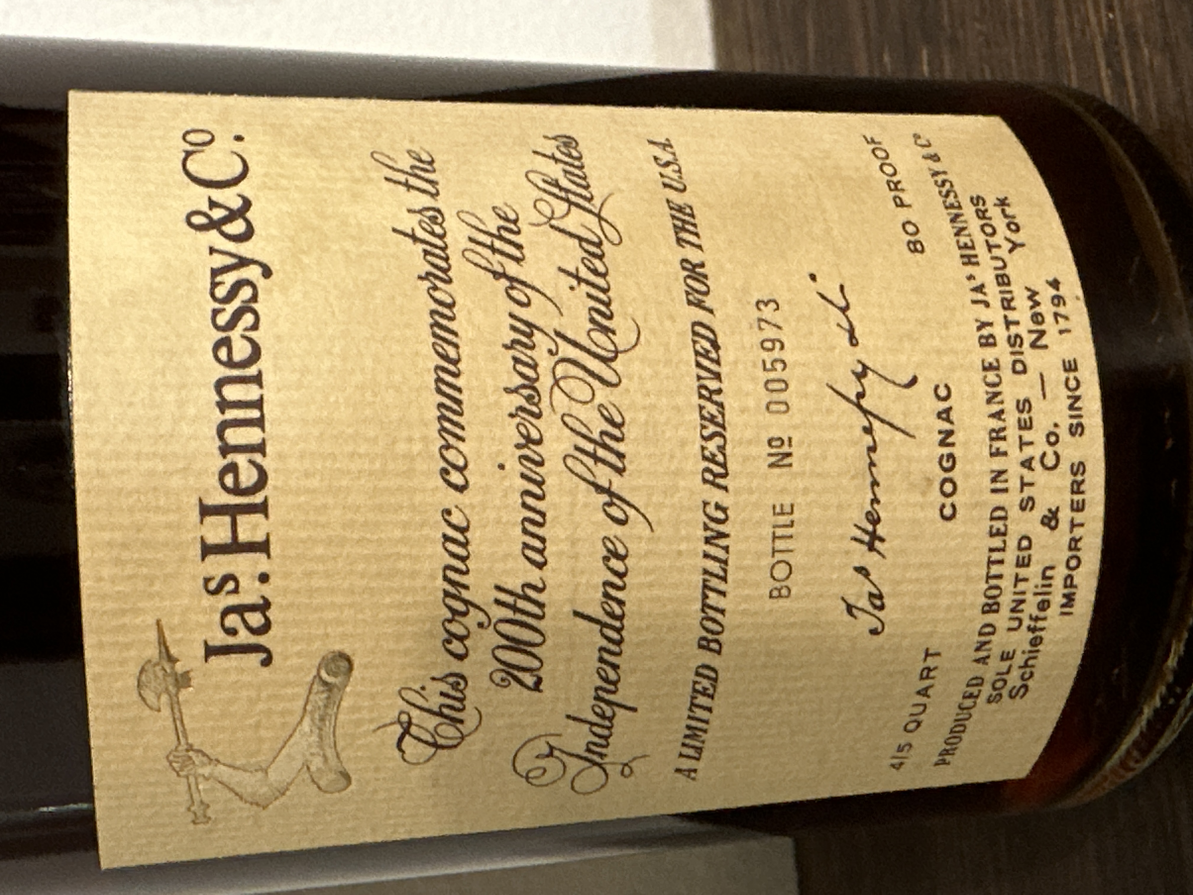 Hennessy Cognac Cuvée Bicentenaire.5