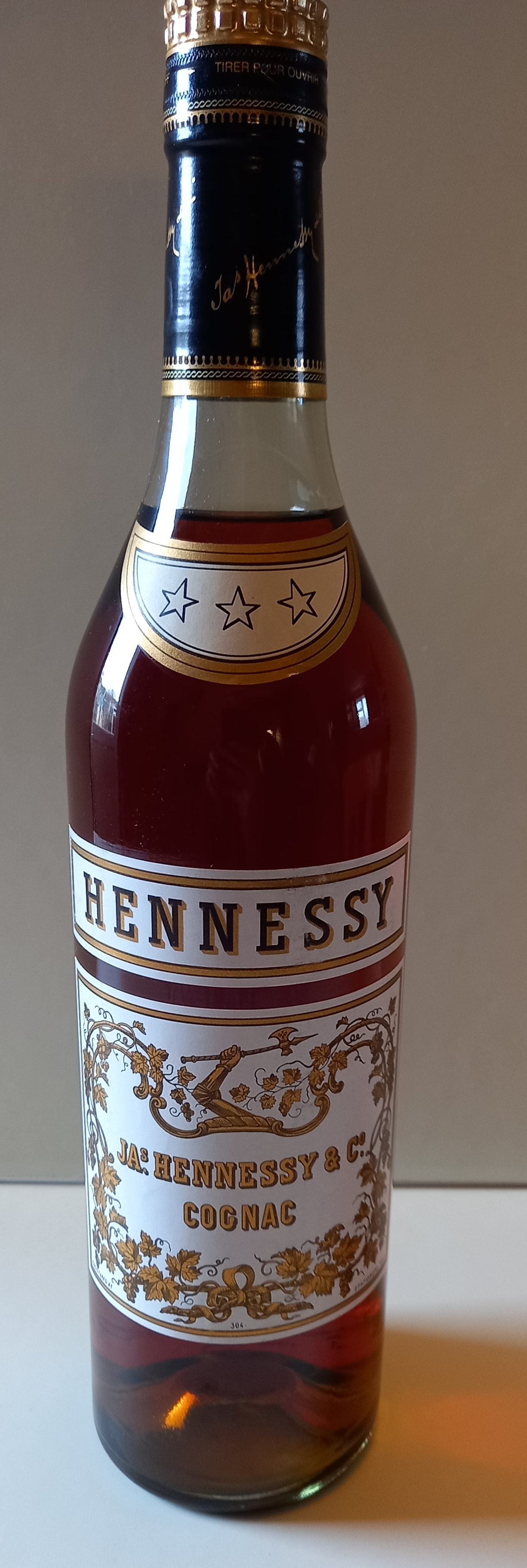 Hennessy Cognac Hennessy, 3 star 1940's.1
