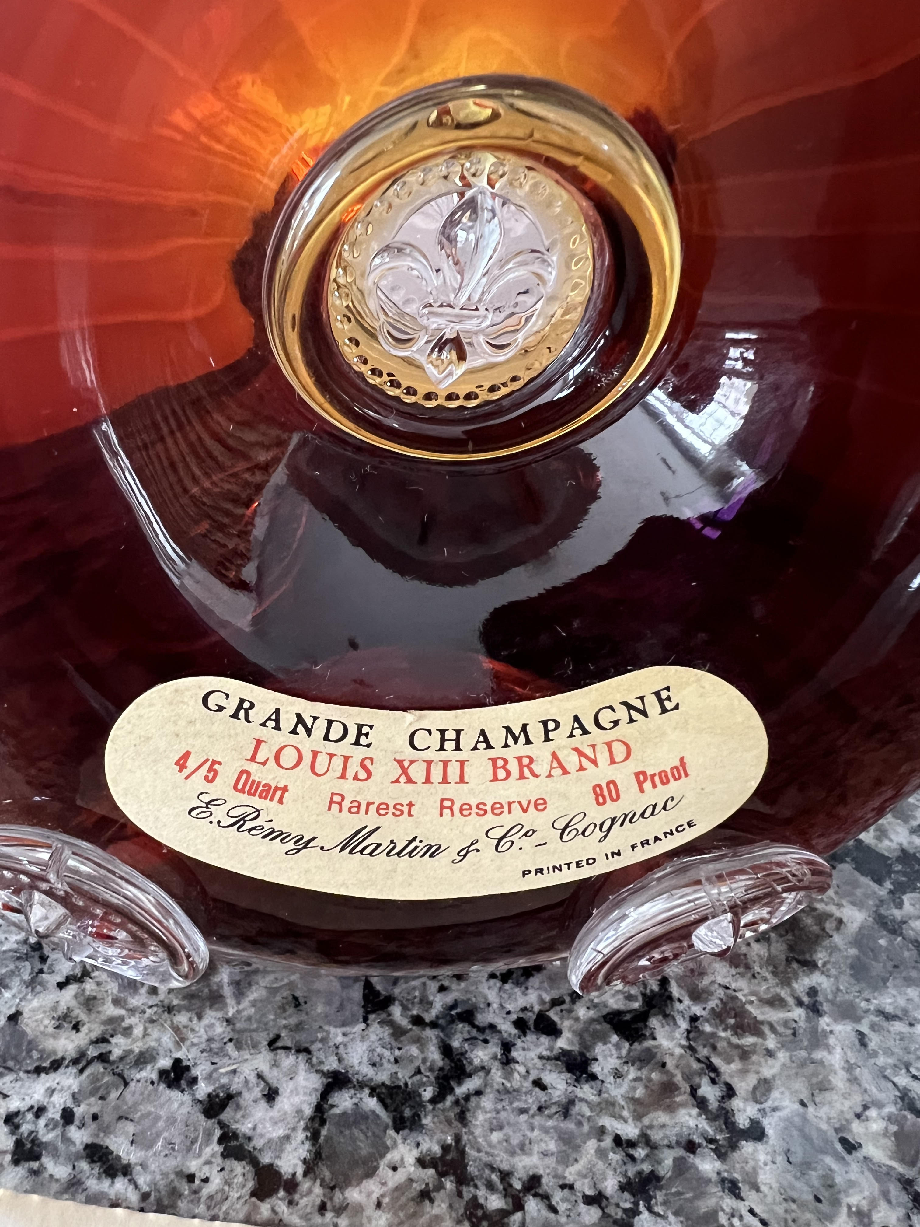 Remy Martin Cognac Louis XIII Rarest Reserve 4/5 Quart.5